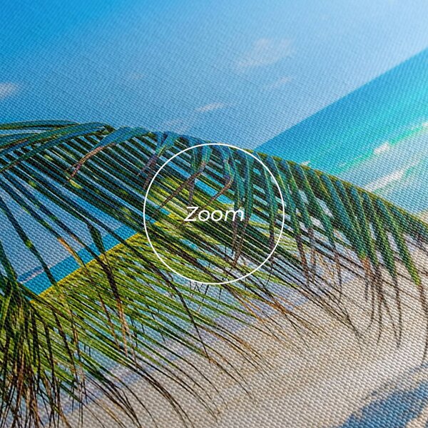 Tablou Canvas, 20x30cm, Dormitor si Living, Peisaje, Plaje, Tropical Beach View