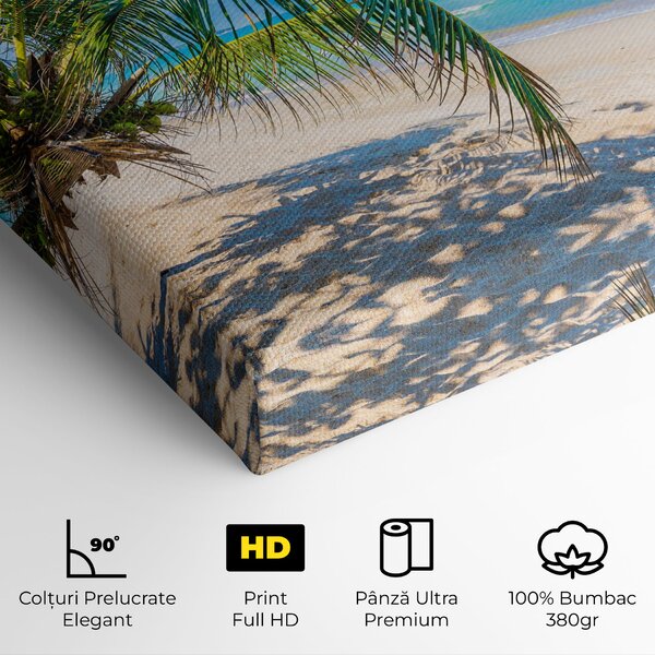 Tablou Canvas, 20x30cm, Dormitor si Living, Peisaje, Plaje, Tropical Beach View