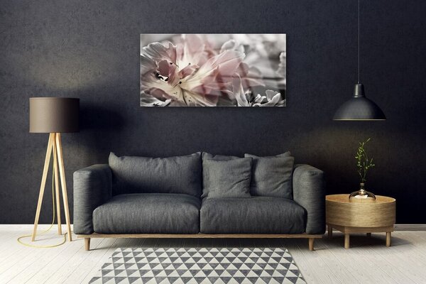 Tablou pe sticla Abstract Art Gray