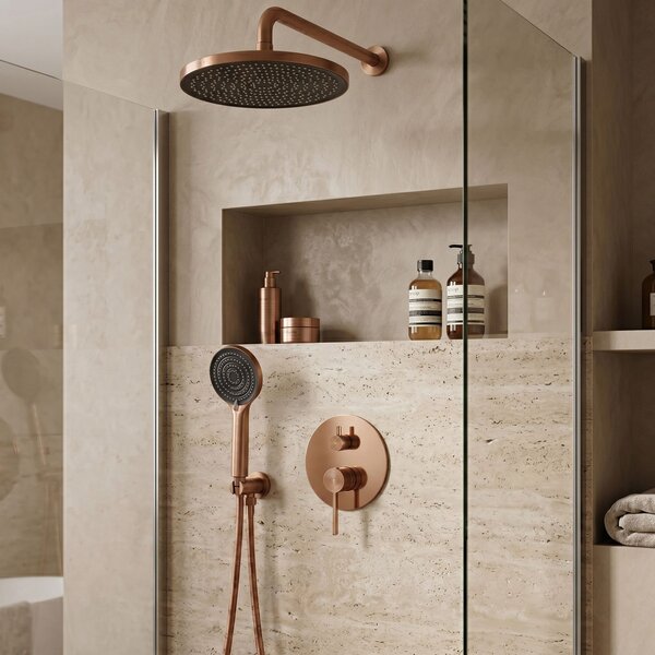 Set de dus incastrat Rea Foster Brush Copper + BOX