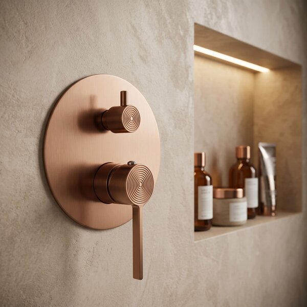 Set de dus incastrat Rea Foster Brush Copper + BOX