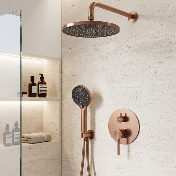 Set de dus incastrat Rea Foster Brush Copper + BOX