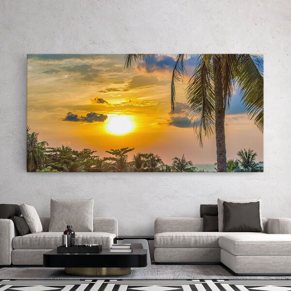Tablou Canvas, 40x80cm, Dormitor si Living, Peisaje, Vara, Summer View