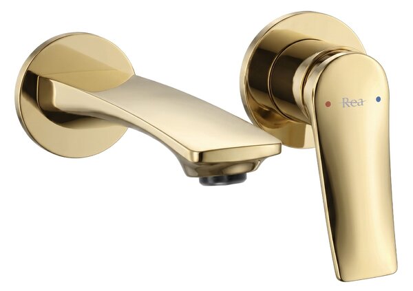 Baterie de lavoar încastrată REA VISION Gold + BOX