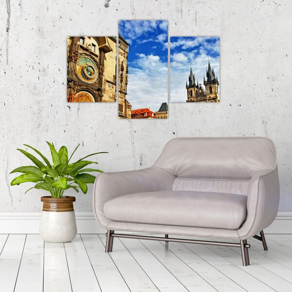 Tablou - Ceasul astronomic din Praga (90x60 cm)