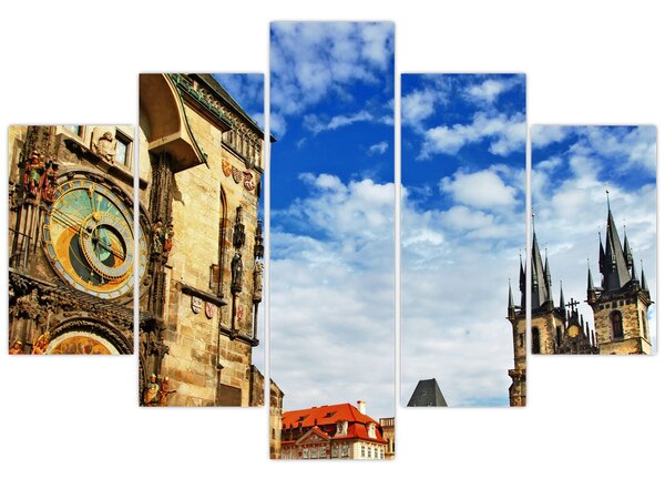 Tablou - Ceasul astronomic din Praga (150x105 cm)