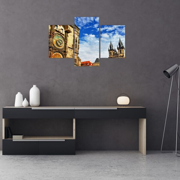 Tablou - Ceasul astronomic din Praga (90x60 cm)