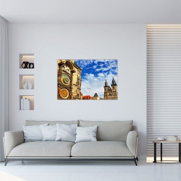Tablou - Ceasul astronomic din Praga (90x60 cm)