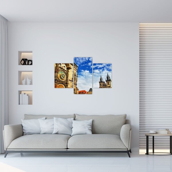 Tablou - Ceasul astronomic din Praga (90x60 cm)