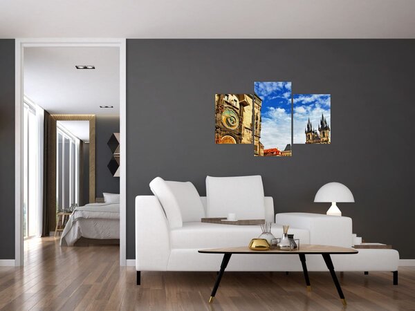 Tablou - Ceasul astronomic din Praga (90x60 cm)