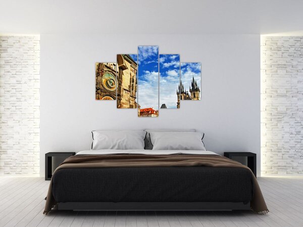 Tablou - Ceasul astronomic din Praga (150x105 cm)