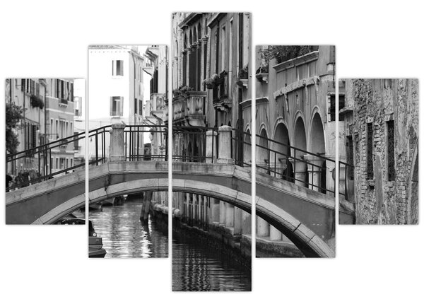 Tablou - Vedere din Veneția (150x105 cm)