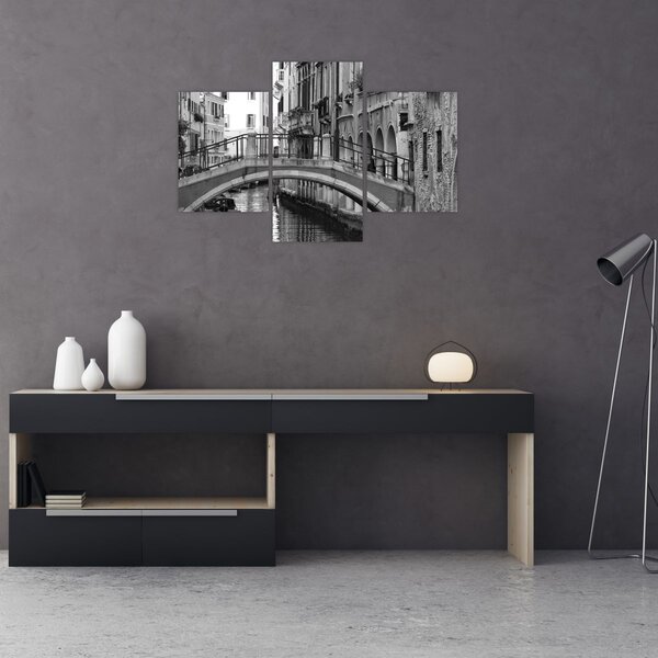 Tablou - Vedere din Veneția (90x60 cm)