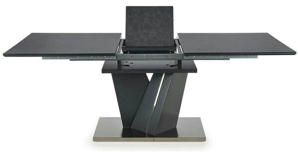 Masa SALVADOR, gri, 160/200x90x77 cm