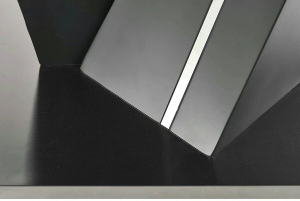 Masa SALVADOR, gri, 160/200x90x77 cm