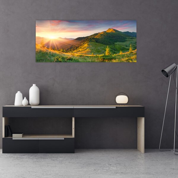Tablou - Peisaj de vară (120x50 cm)