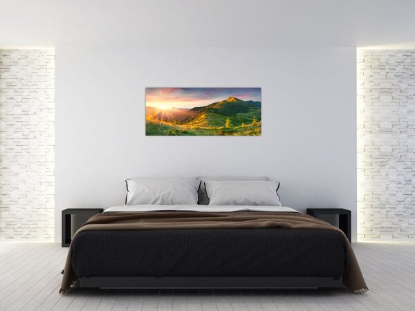 Tablou - Peisaj de vară (120x50 cm)