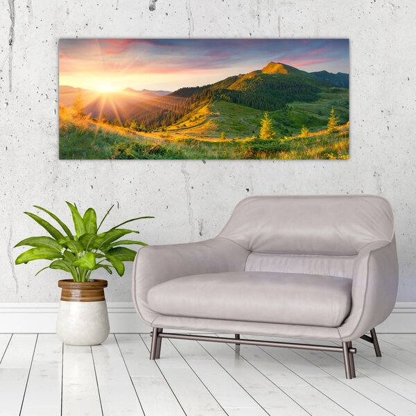 Tablou - Peisaj de vară (120x50 cm)