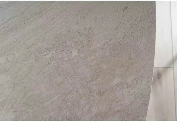 Masa ARMANI, gri cu efect de marmura, 160/220x90x76 cm