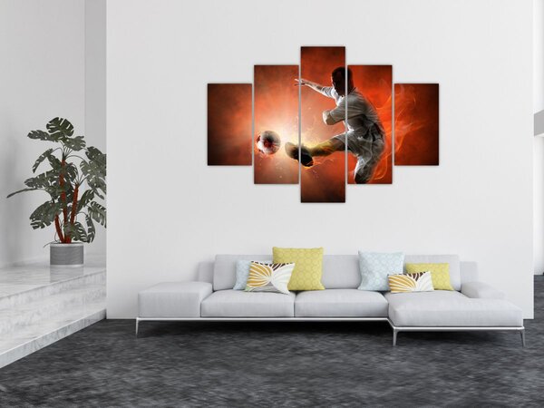 Tablou - Fotbalistul (150x105 cm)