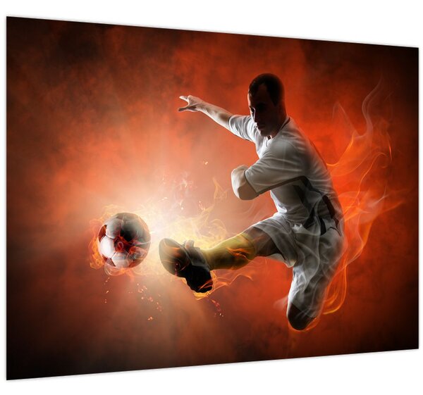 Tablou - Fotbalistul (70x50 cm)