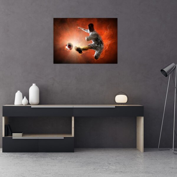 Tablou - Fotbalistul (70x50 cm)