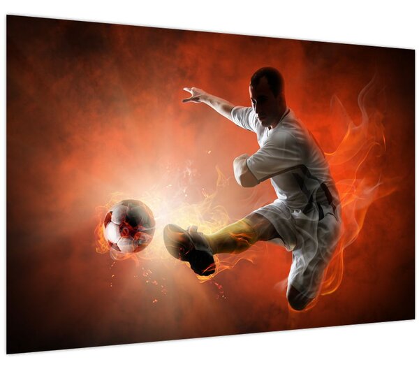 Tablou - Fotbalistul (90x60 cm)