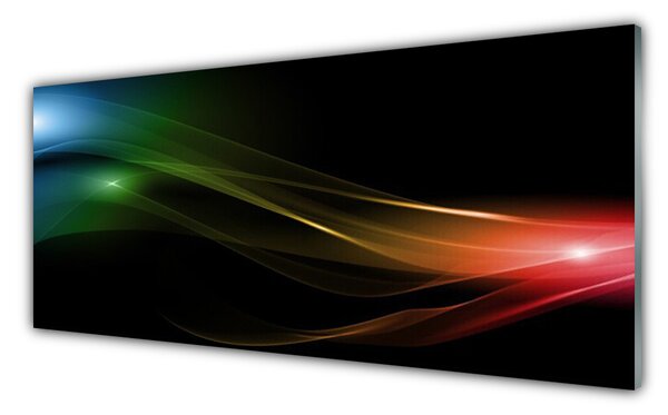 Tablou pe sticla Abstract Art Multi