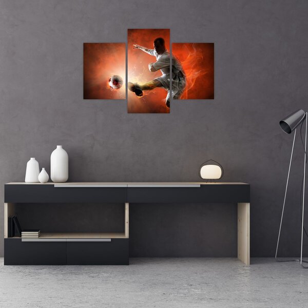 Tablou - Fotbalistul (90x60 cm)
