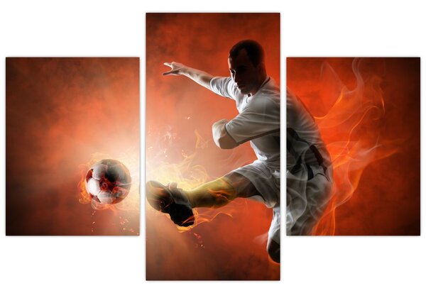 Tablou - Fotbalistul (90x60 cm)