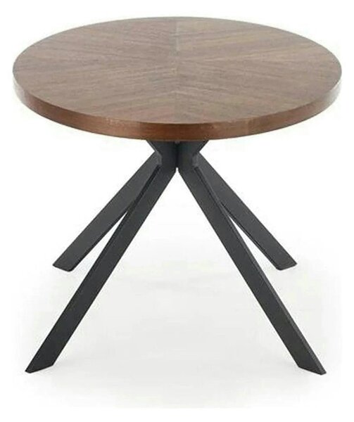 Masa LOCARNO, nuc/negru, 170x90x76 cm