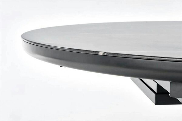 Masa extensibila RICARDO, gri, 120/160x120/76 cm
