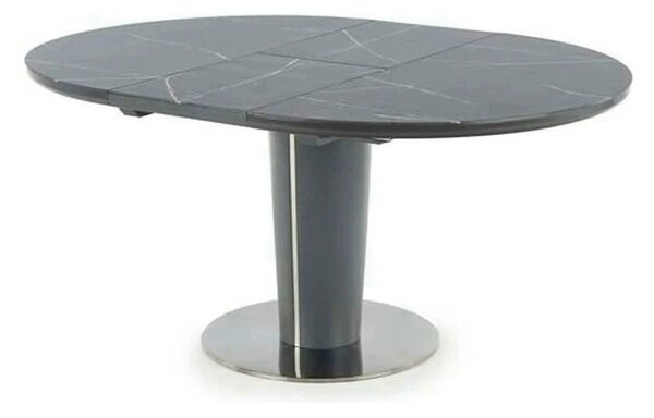 Masa extensibila RICARDO, gri, 120/160x120/76 cm