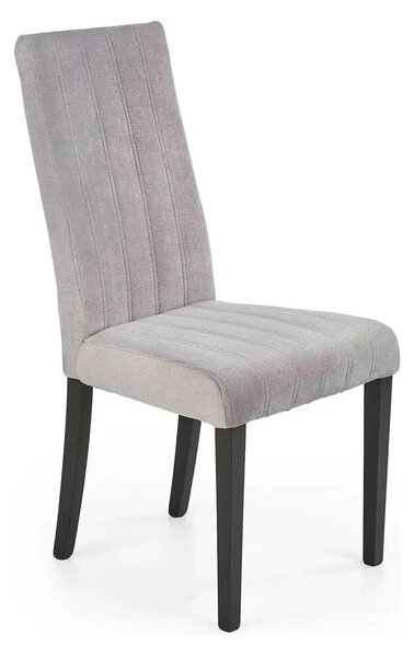 Scaun DIEGO 2, negru/gri, 47x59x99 cm