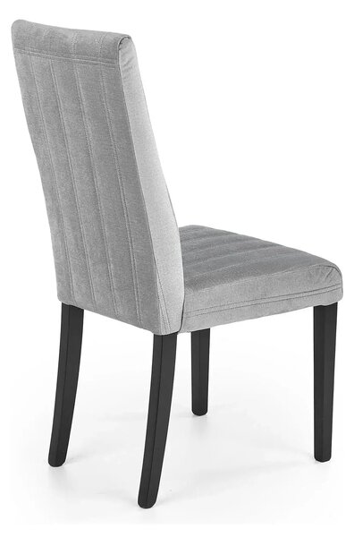 Scaun DIEGO 2, negru/gri, 47x59x99 cm