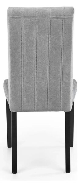 Scaun DIEGO 2, negru/gri, 47x59x99 cm