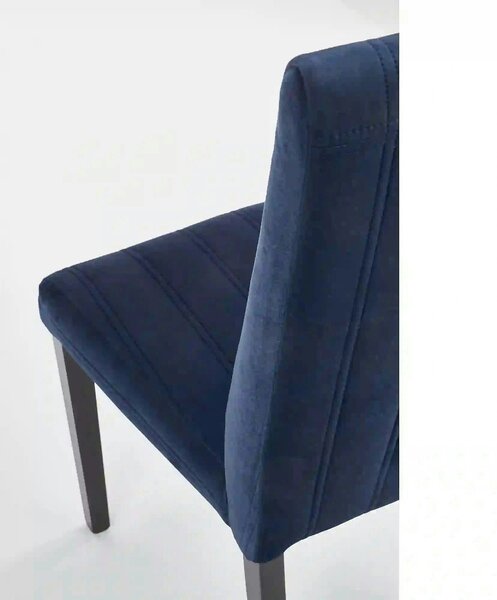 Scaun DIEGO 2, negru/albastru, 47x59x99 cm