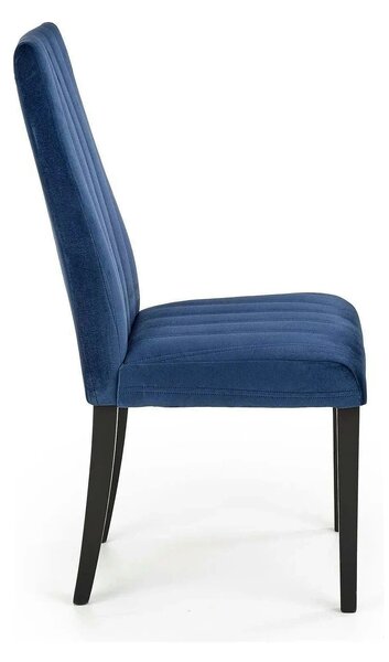 Scaun DIEGO 2, negru/albastru, 47x59x99 cm