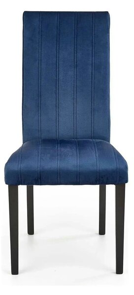 Scaun DIEGO 2, negru/albastru, 47x59x99 cm