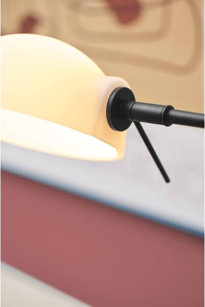 Halo Design 740215 - Aplică de perete KJOBENHAVN, 1 x soclu G9, 28 W, 230 V, neagră