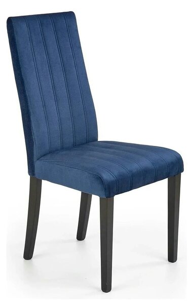 Scaun DIEGO 2, negru/albastru, 47x59x99 cm