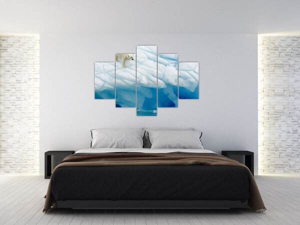 Tablou - Ursul polar (150x105 cm)