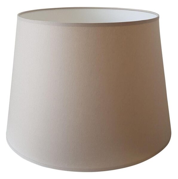 Abajur de schimb pentru lampă de masă E27, cu diametrul de 20 cm, bej