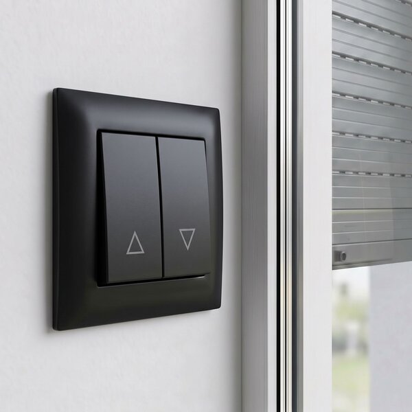 Întrerupător pentru Jaluzele OSTE JNH009-W BLACK
