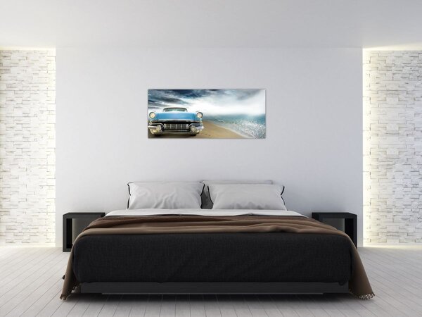 Tablou - Cabriolet de epocă (120x50 cm)