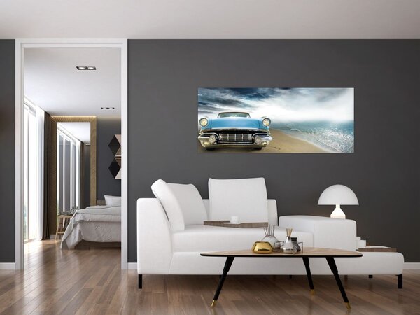 Tablou - Cabriolet de epocă (120x50 cm)