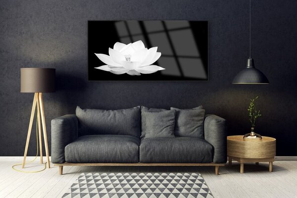 Tablouri acrilice Florale flori albe