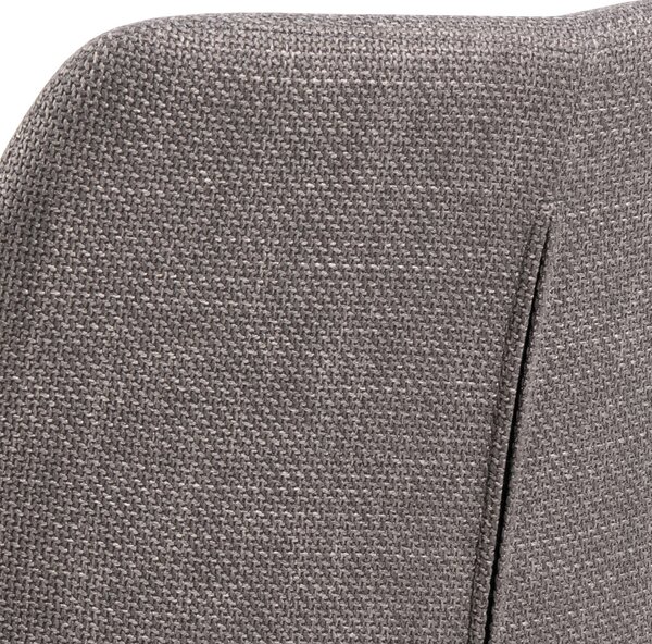 MAZZONI EXPORT VERA Gri Deschis Taupe (material Basel 34) - SCAUN MODERN ADÂNC TAPIȚAT PENTRU SALON/LIVING LOFT