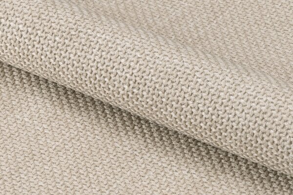 MAZZONI EXPORT VERA Bej (material Basel 24) - SCAUN MODERN ADÂNC TAPIȚAT PENTRU SALON/LIVING LOFT