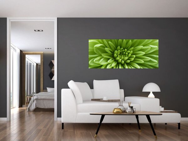 Tablou - Imagine macro a unei plante (120x50 cm)